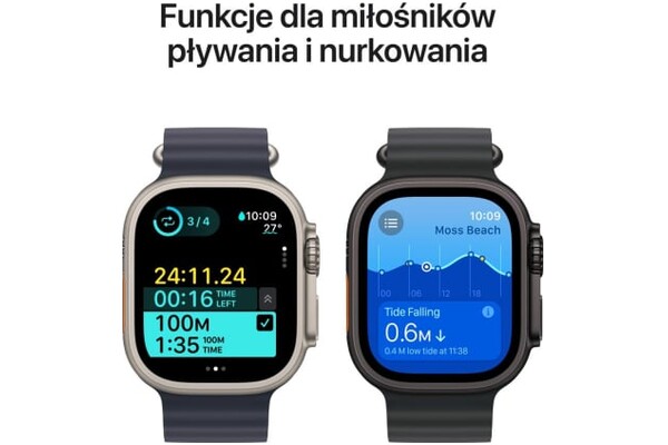 Smartwatch Apple Watch Ultra 2 Tytan Naturalny