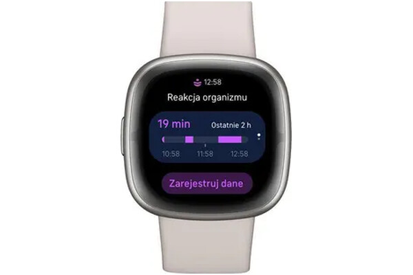 Smartwatch FITBIT Sense 2 1.50" Szaro-srebrny