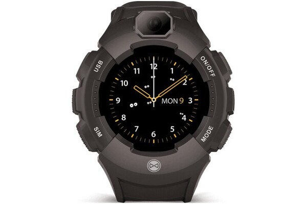 Smartwatch FOREVER KW400 Kids Care Me 1.40" grafitowy