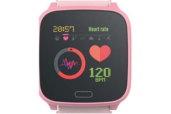 Smartwatch FOREVER JW100 Igo 1.30" różowy