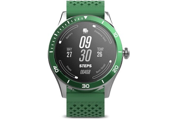 Smartwatch FOREVER AW110 Icon 1.30" zielony