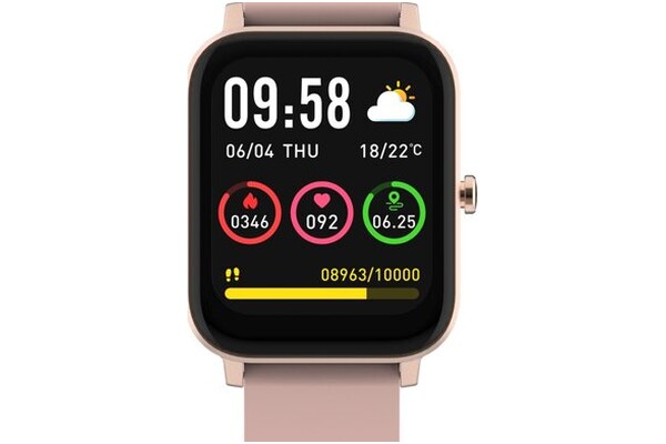 Smartwatch FOREVER SW320 Forevigo 1.70" różowo-złoty