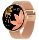 Smartwatch FOREVER SB365 Forevive 1.30" różowo-złoty
