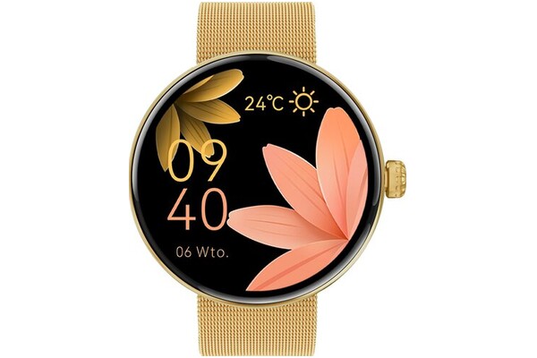Smartwatch FOREVER SB365 Forevive 1.30" złoty