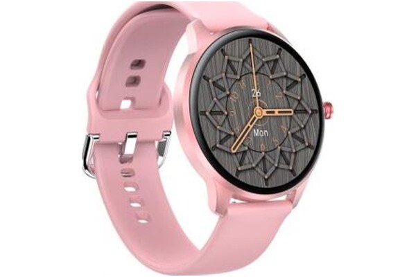 Smartwatch Garett Electronics Women Lady 1.30" różowy