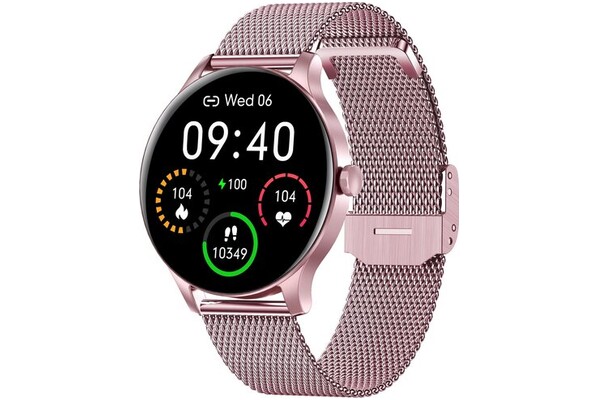 Smartwatch Garett Electronics Classy 1.30" różowy