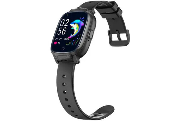 Smartwatch Garett Electronics Kids Twin 4G 1.60" czarny