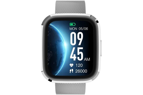 Smartwatch Garett Electronics Men Style 1.72" Srebrno-stalowy