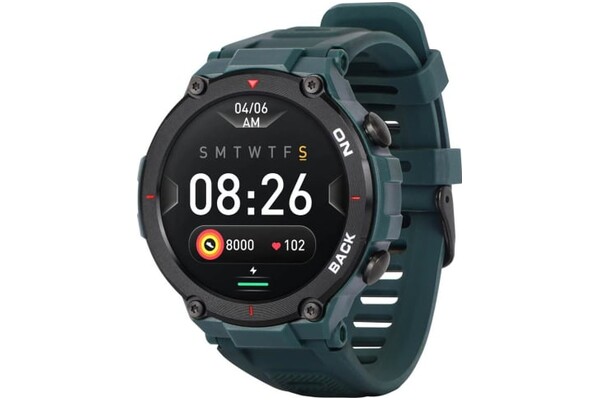 Smartwatch Garett Electronics GRS 1.30" czarno-zielony