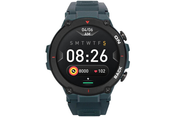 Smartwatch Garett Electronics GRS 1.30" czarno-zielony