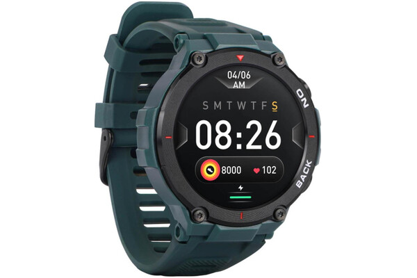 Smartwatch Garett Electronics GRS 1.30" czarno-zielony