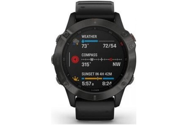 Smartwatch Garmin Fenix 6 Pro 1.30" czarny