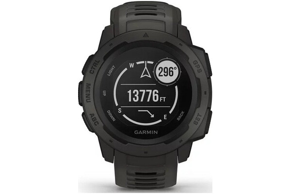 Smartwatch Garmin Instinct 0.90" grafitowy