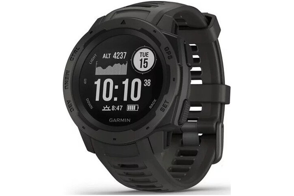 Smartwatch Garmin Instinct 0.90" grafitowy