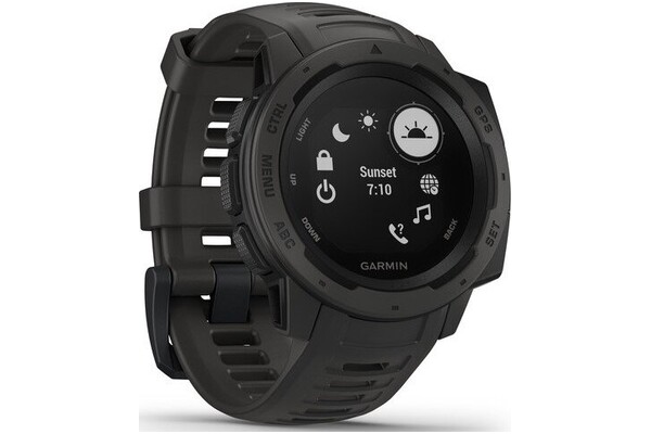 Smartwatch Garmin Instinct 0.90" grafitowy