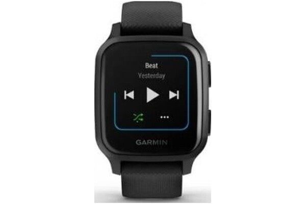 Smartwatch Garmin Venu SQ Music 1.30" czarny