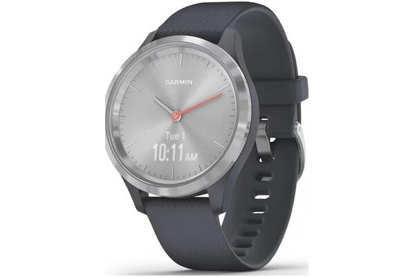 Smartwatch Garmin Vivomove 3S 1.10" srebrno-niebieski