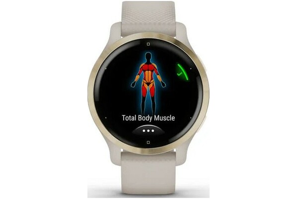 Smartwatch Garmin Venu 2S 1.10" beżowy