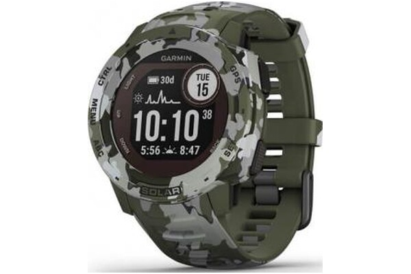 Smartwatch Garmin Instinct Solar Camo 1.20" Szaro-zielony