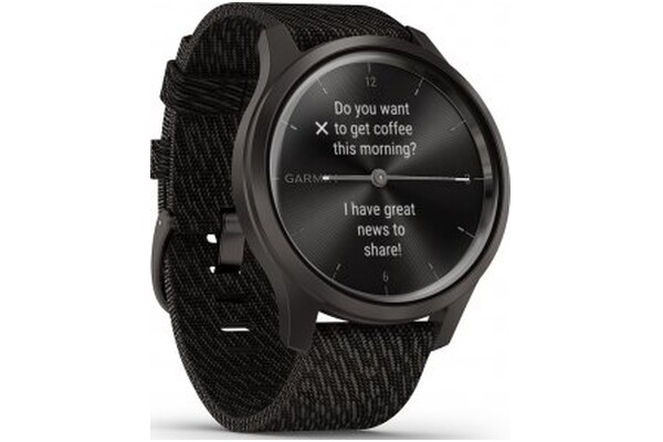 Smartwatch Garmin Vivomove Style 1.20" czarny