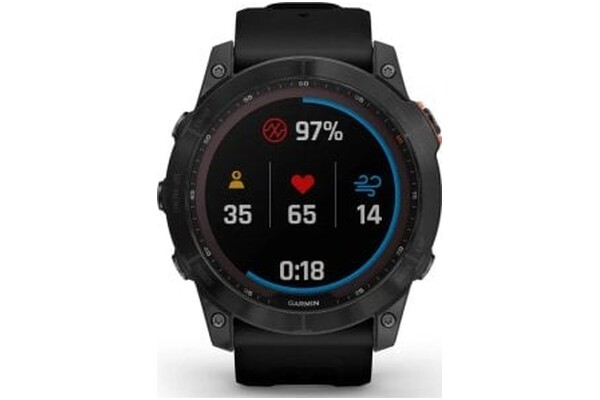Smartwatch Garmin Fenix 7X Solar 1.40" czarny