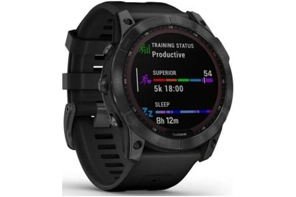 Smartwatch Garmin Fenix 7X Solar 1.40" czarny