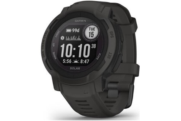 Smartwatch Garmin Instinct 2 Solar 0.90" czarny
