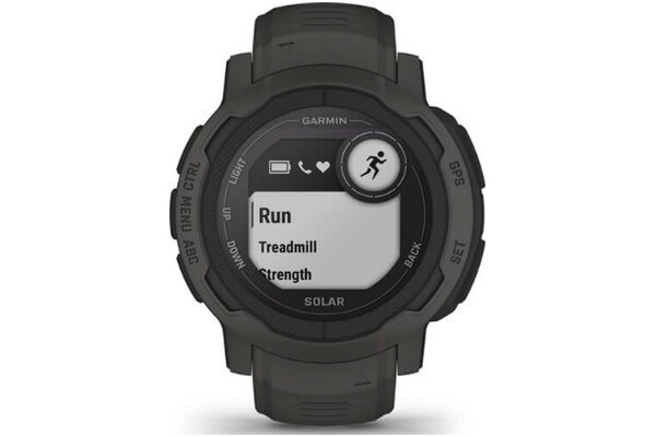 Smartwatch Garmin Instinct 2 Solar 0.90" czarny
