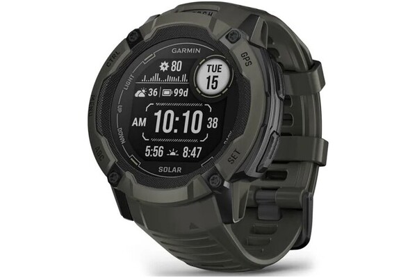Smartwatch Garmin Instinct 2X Solar 1.10" zielony