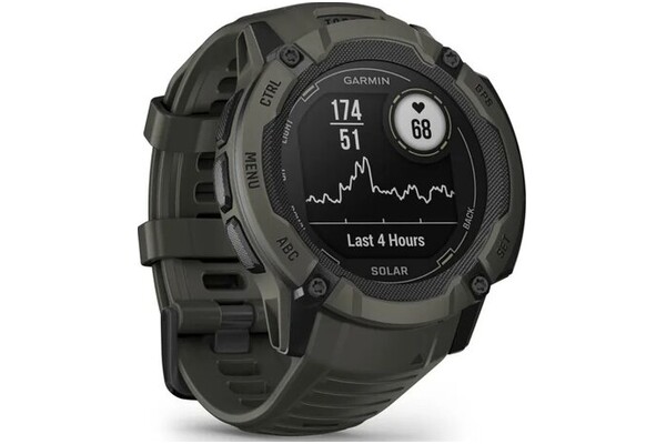 Smartwatch Garmin Instinct 2X Solar 1.10" zielony