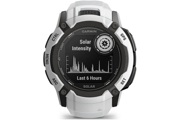 Smartwatch Garmin Instinct 2X Solar 1.10" biały