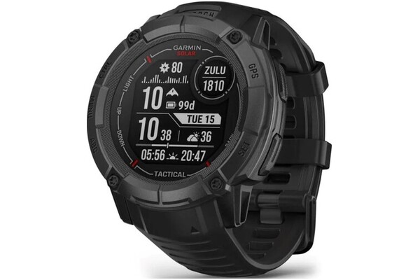 Smartwatch Garmin Instinct 2X Solar Tactical 1.10" czarny