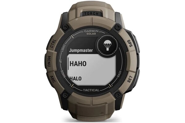 Smartwatch Garmin Instinct 2X Solar Tactical 1.10" brązowy