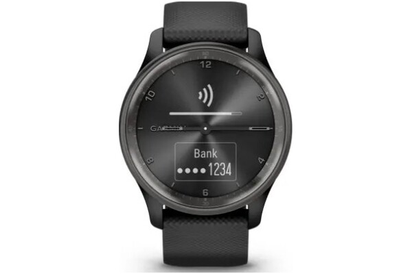 Smartwatch Garmin Vivomove Trend 1.00" czarny