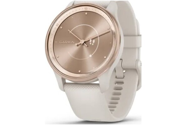 Smartwatch Garmin Vivomove Trend 1.00" kremowy