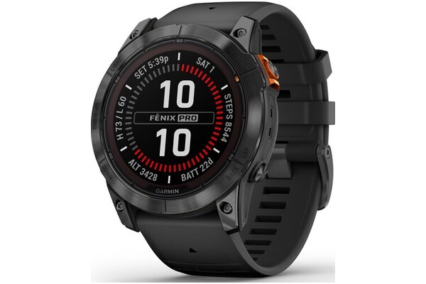 Smartwatch Garmin Fenix 7X Pro Solar 1.40" czarny