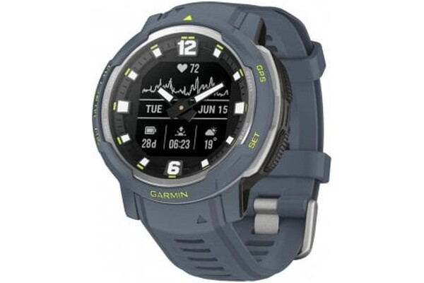 Smartwatch Garmin Instinct Crossover 0.90" granatowy
