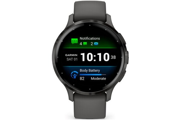 Smartwatch Garmin Venu 3S 1.20" grafitowy