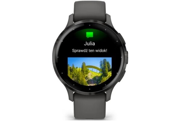 Smartwatch Garmin Venu 3S 1.40" czarny