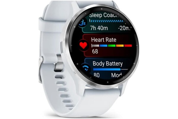 Smartwatch Garmin Venu 3 1.40" srebrny