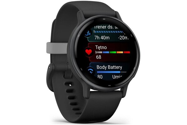 Smartwatch Garmin Vivoactive 5 1.20" czarny