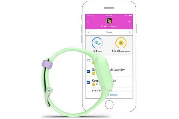 Smartwatch Garmin Vivofit Junior 3 1.20" zielony