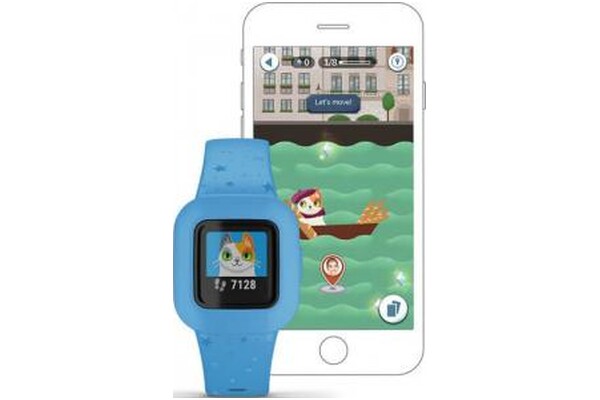 Smartwatch Garmin Vivofit Junior 3 1.20" niebieski