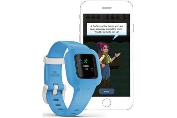 Smartwatch Garmin Vivofit Junior 3 1.20" niebieski