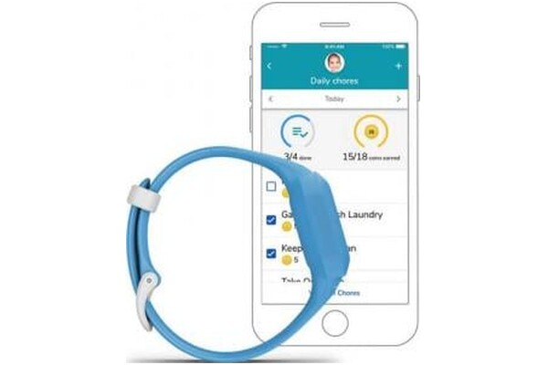Smartwatch Garmin Vivofit Junior 3 1.20" niebieski