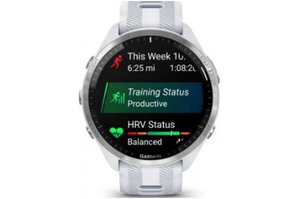 Smartwatch Garmin Forerunner 965 1.40" biały
