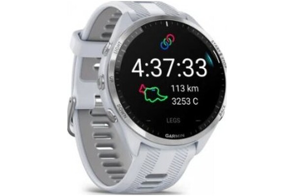 Smartwatch Garmin Forerunner 965 1.40" biały