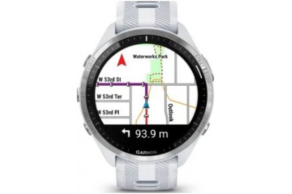 Smartwatch Garmin Forerunner 965 1.40" biały