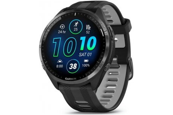 Smartwatch Garmin Forerunner 965 1.40" czarny
