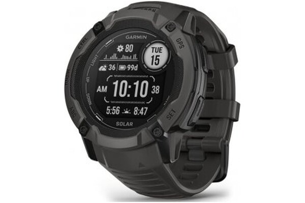 Smartwatch Garmin Instinct 2X Solar 1.10 czarny